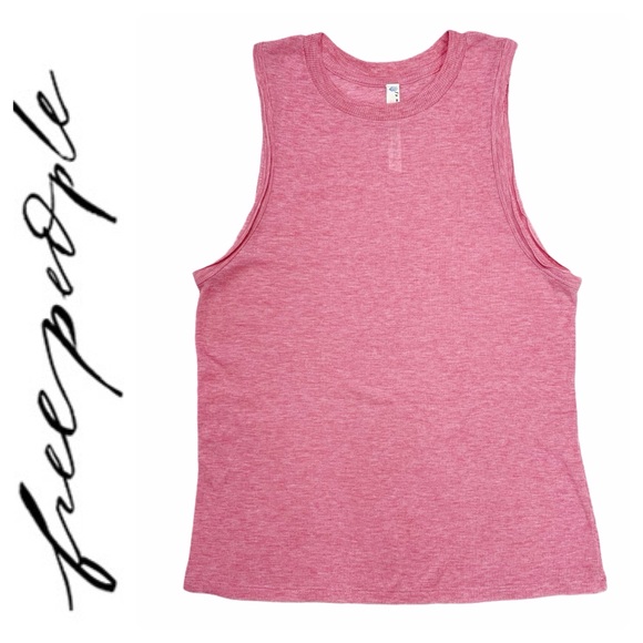 Free People Tops - Free People Movement Sleeveless Tank Pink